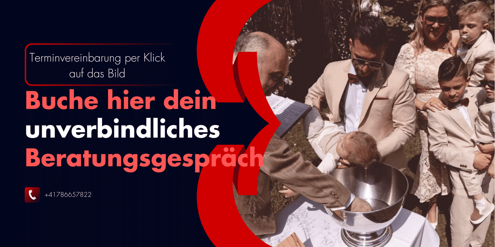 Taufe im Freien Schweiz