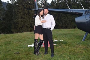 Marriage Proposal in Switzerland 7 Helikopter Antrag